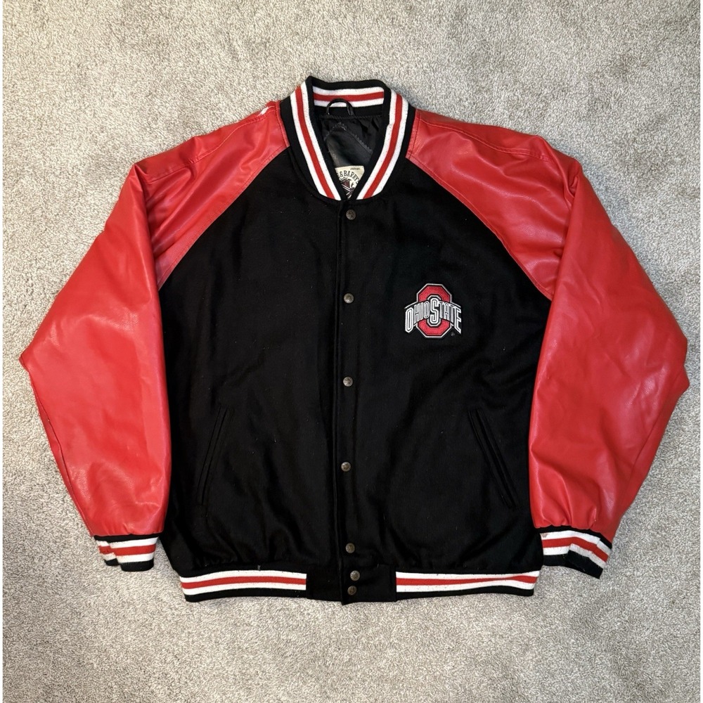 Ohio State Buckeyes Steve & Barry's Varsity Jacket